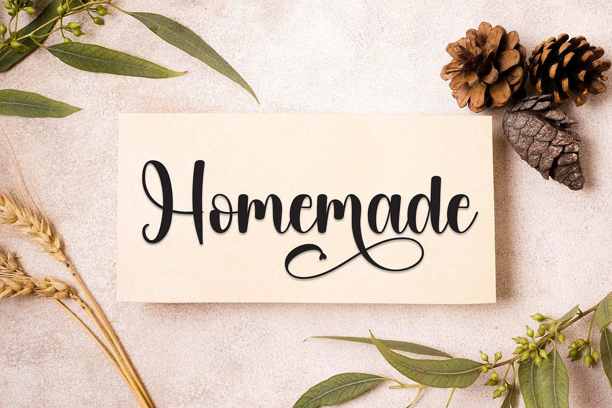 Abuela | Script Font, a Handwritten Font by Scratchones (Photo 5 of 9)