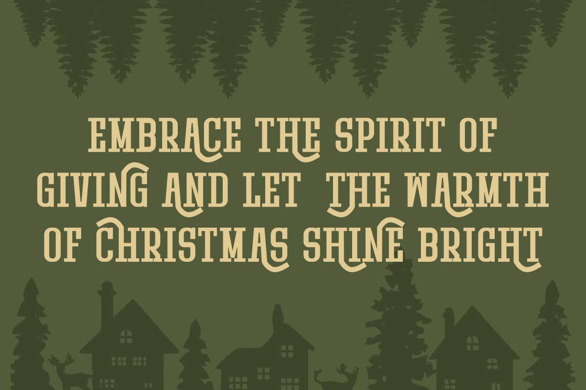 Mountain Christmas - Modern Slab, a Slab Serif Font by Pian45 Studio (Photo 2 of 6)