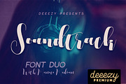 Soundtrack Font Duo, a Script Font by Deeezy (Thumbnail 5 of 7)