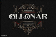 COLLONAR / TYPEFACE + BONUS, a Font by typeline studio (Thumbnail 1 of 7)