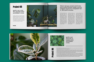 Botanical Magazine Layout