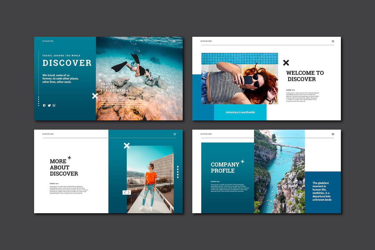Discover Presentation Template, a Presentation Template by Yo Slide