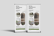 Realistic Roll Up Banner Mockup PSD, an Advertising Mockup by MA-KING_ART (Thumbnail 2 of 5)