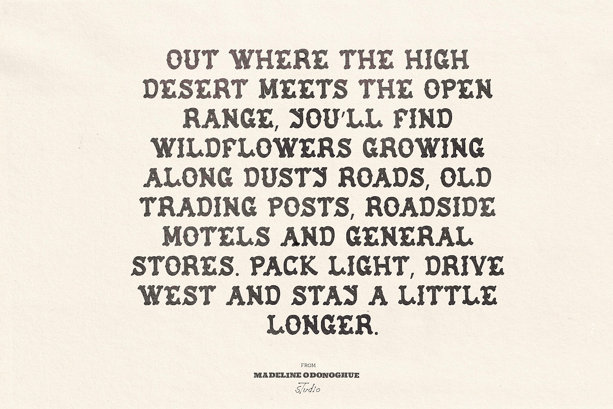 WestFolk | Hand Crafted Font, a Handwritten Font by Madeline ODonoghue Design (Photo 9 of 10)