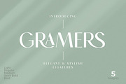 Gramers, a Serif Font by Dora Typefoundry (Thumbnail 1 of 26)