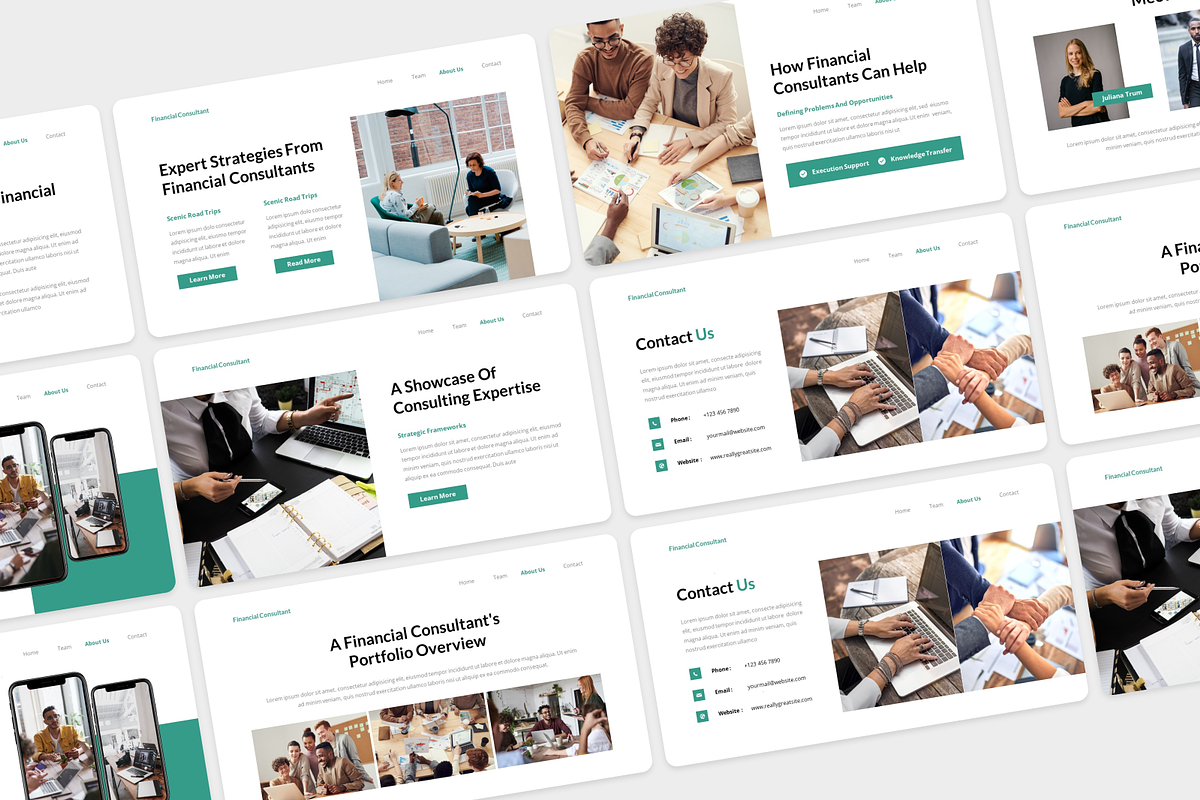 Financial Consultant Keynote, a Presentation Template by Annora Studio (Photo 4 of 5)