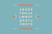 Demoure, a Font by Maybe This Color (Thumbnail 2 of 4)