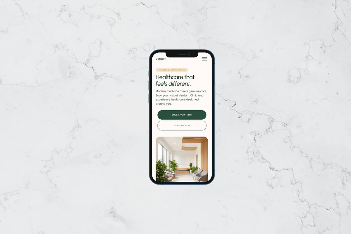 Verdant Clinic Squarespace Template, a Squarespace Template by Gem Media (Photo 2 of 4)