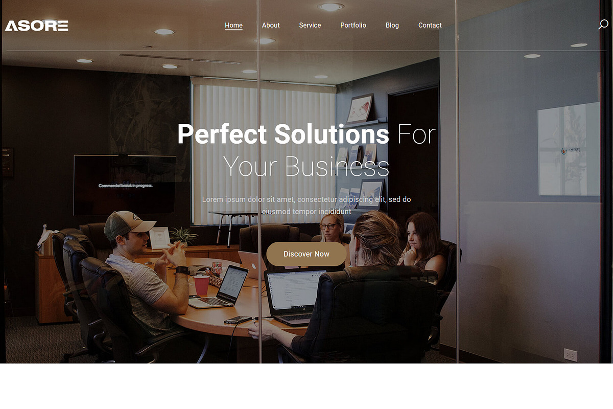 Business Bootstrap5 Template - Asore, a Bootstrap Template by HasThemes (Photo 2 of 3)
