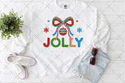 Faux Yarn Christmas Png Holly Jolly, an Illustration by Craft Nest (Thumbnail 5 of 6)