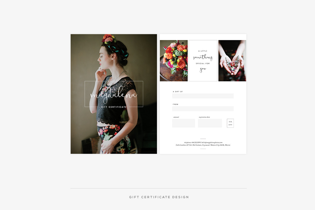 Magdalena Welcome Packet, a Stationery Template by Red Met Yellow Creative (Photo 7 of 11)