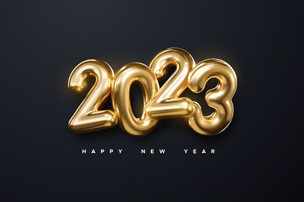 Happy New 2023 Year Sign