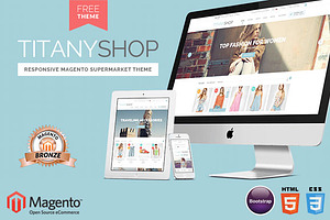 Titany - Free Magento 1.9 Theme