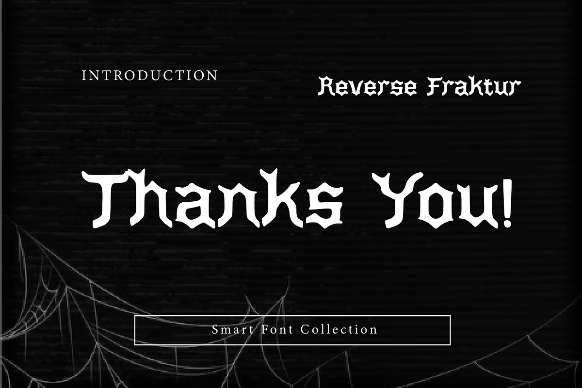 Reverse Fraktur, a Blackletter Font by Wow Magic (Photo 3 of 3)