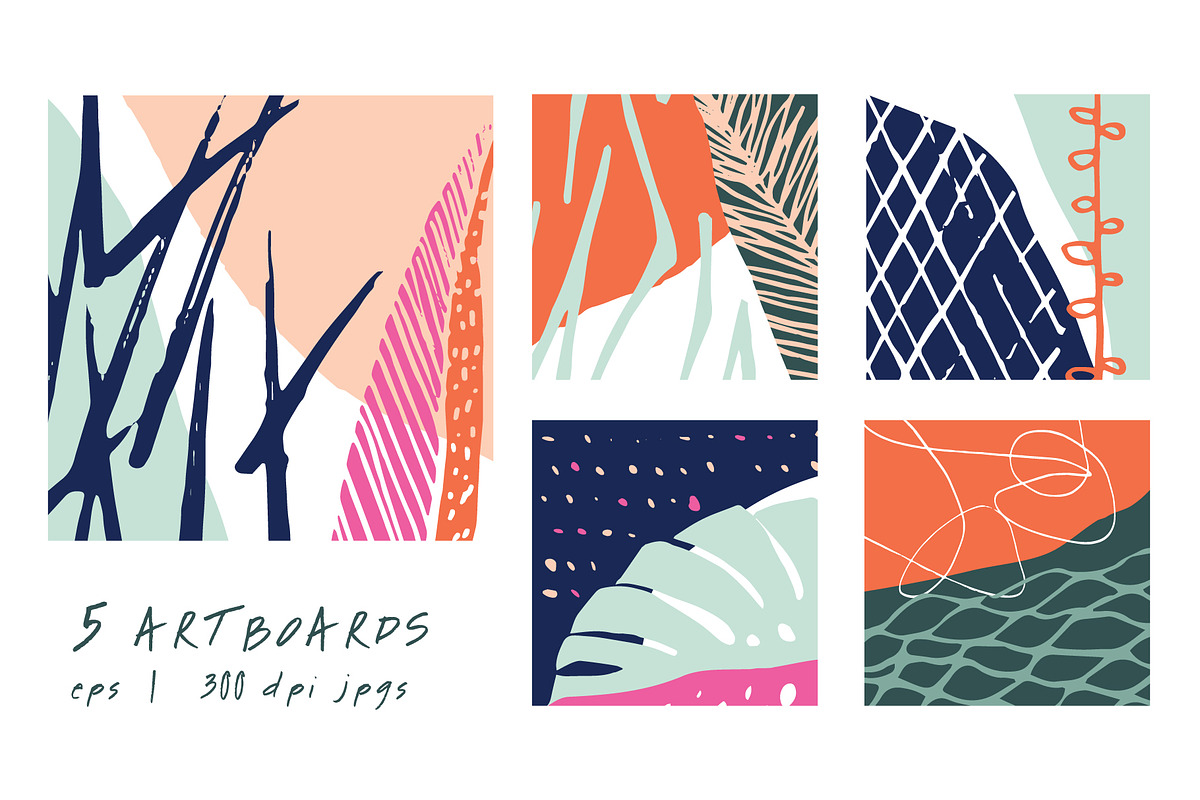 Tropic Jungle | Patterns and More, a Pattern Graphic by The Collective Studio (Photo 4 of 9)