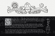 Phantasmagoria - Real Vintage Font, a Handwritten Font by Tom Chalky (Thumbnail 5 of 10)
