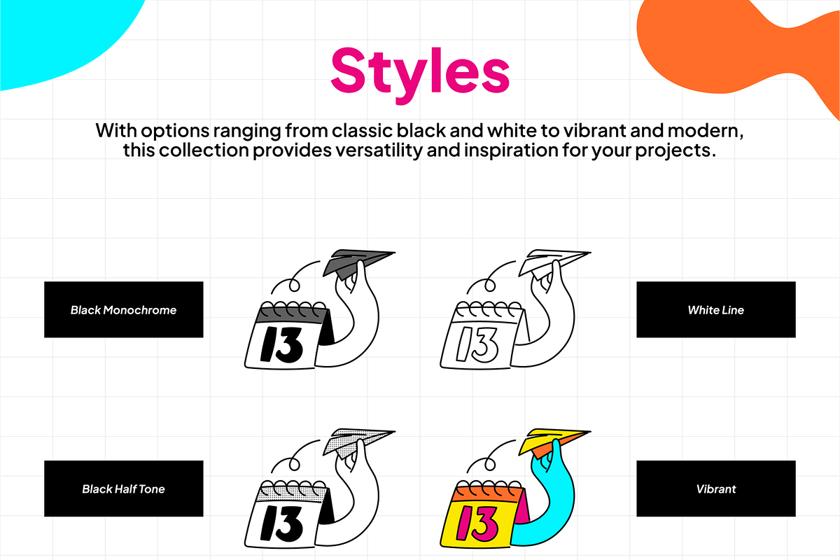 Illution Bundle Illustration, an Illustration by Kawalan Studio (Photo 2 of 6)