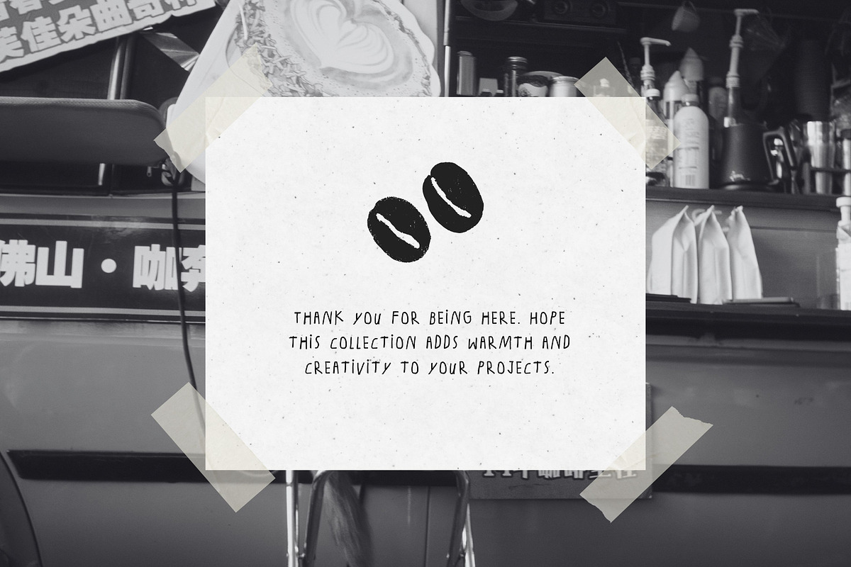 Coffee Break: 70 Coffee & Bakery Set, a Food Illustration by Veyla (Photo 14 of 14)