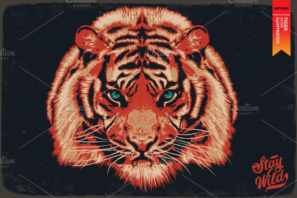 STAY WILD, an Animal Illustration by Artistic & Unique (Photo 3 of 8)