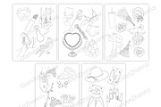Coloring Book Halloween, a Person Illustration by GlamArtZhanna (Thumbnail 5 of 6)