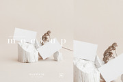 Business Card Mockup, Visit Card, a Mockup by HALFTOUNE (Thumbnail 1 of 4)