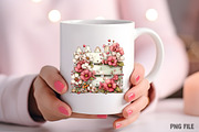 Spring Fence & Flower Clipart Png, an Illustration by Craft Nest (Thumbnail 8 of 11)