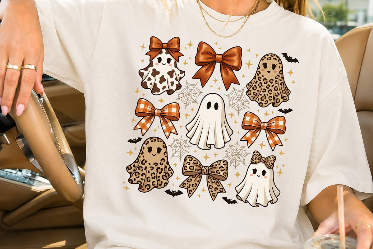 Leopard Print Ghost PNG, a Seasonal Illustration by Rose Art (Photo 3 of 7)