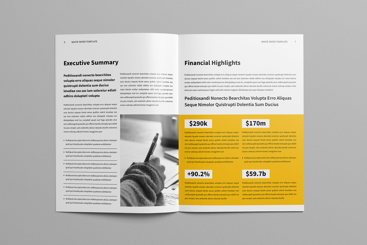 White Paper Template | Word & Canva preview 4