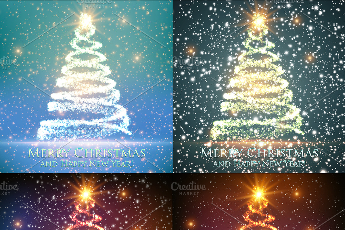 20 Abstract Pine Trees preview 3