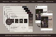 Soft Charcoal Social Media Brand Kit, a Branding & Logo Template by The Flossy Finch (Thumbnail 8 of 18)