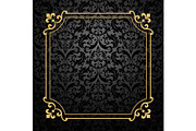 Vintage gold frame, a Decorative Illustration by RODINA (Thumbnail 1 of 3)