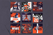 Baseball Instagram Templates, a Social Media Template by Azruca (Thumbnail 3 of 11)