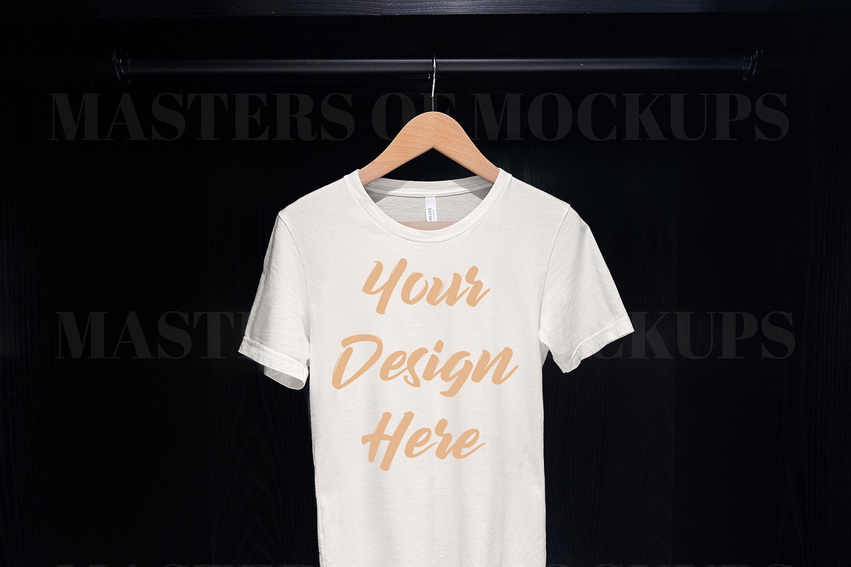 Bella Canvas Vintage White Mockup, a Shirt Mockup by Masters of Instagram (Photo 3 of 3)