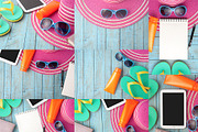 55 IMAGE SUMMER with Copy Space, a Cups & Container Mockup by FWStudio (Thumbnail 4 of 5)