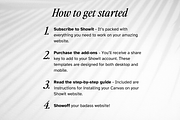 21 Showit Blog Add-On Canvases, a Websites & App Template by Amanda Pena Design (Thumbnail 7 of 13)