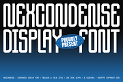 NexCondense - Condensed Display Font, a Sans Serif Font by Indotype Foundry (Thumbnail 1 of 9)