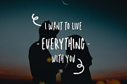 Me and you | Dry Marker font + extra, a Font by Andrea De Oliveira (Thumbnail 6 of 7)
