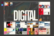 Digital Portfolio Presentation, a Presentation Template by E-Type (Thumbnail 1 of 6)