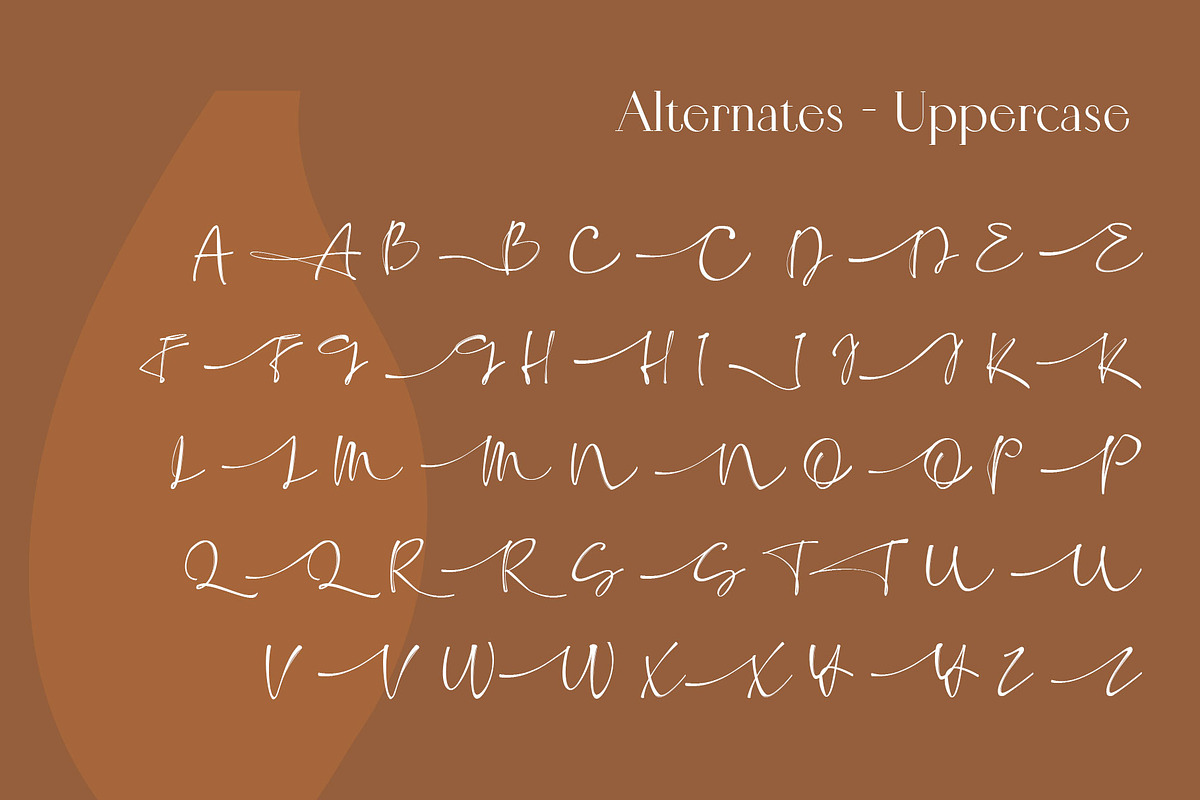 Therefore Signature Font Duo, a Script Font by Ryul Davidson (Photo 7 of 13)