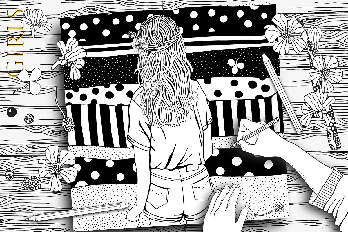 Pretty girls., an Illustration by ImHope (Photo 12 of 15)