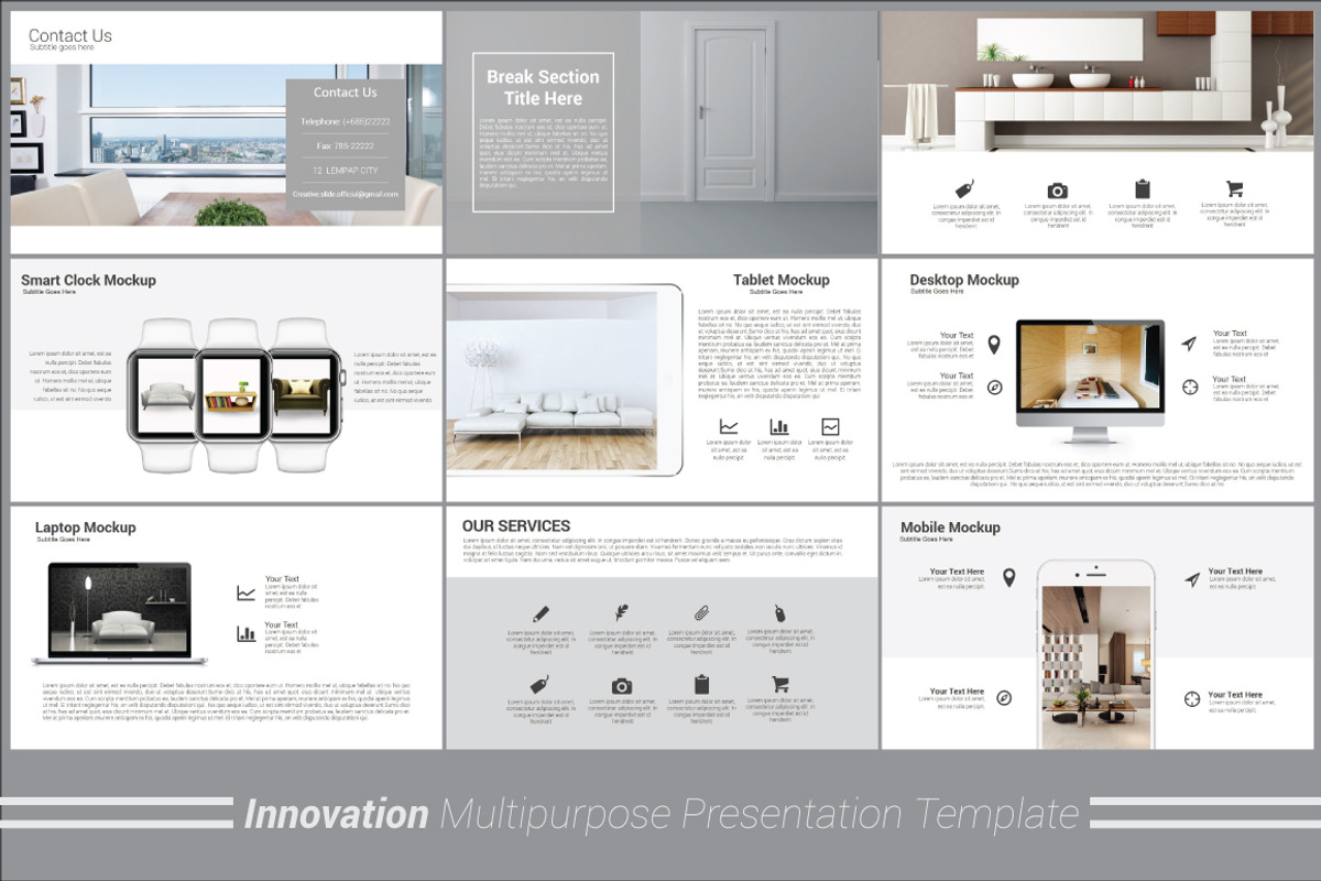 Innovation Powerpoint Template, a Presentation Template by Presentation Official (Photo 6 of 12)