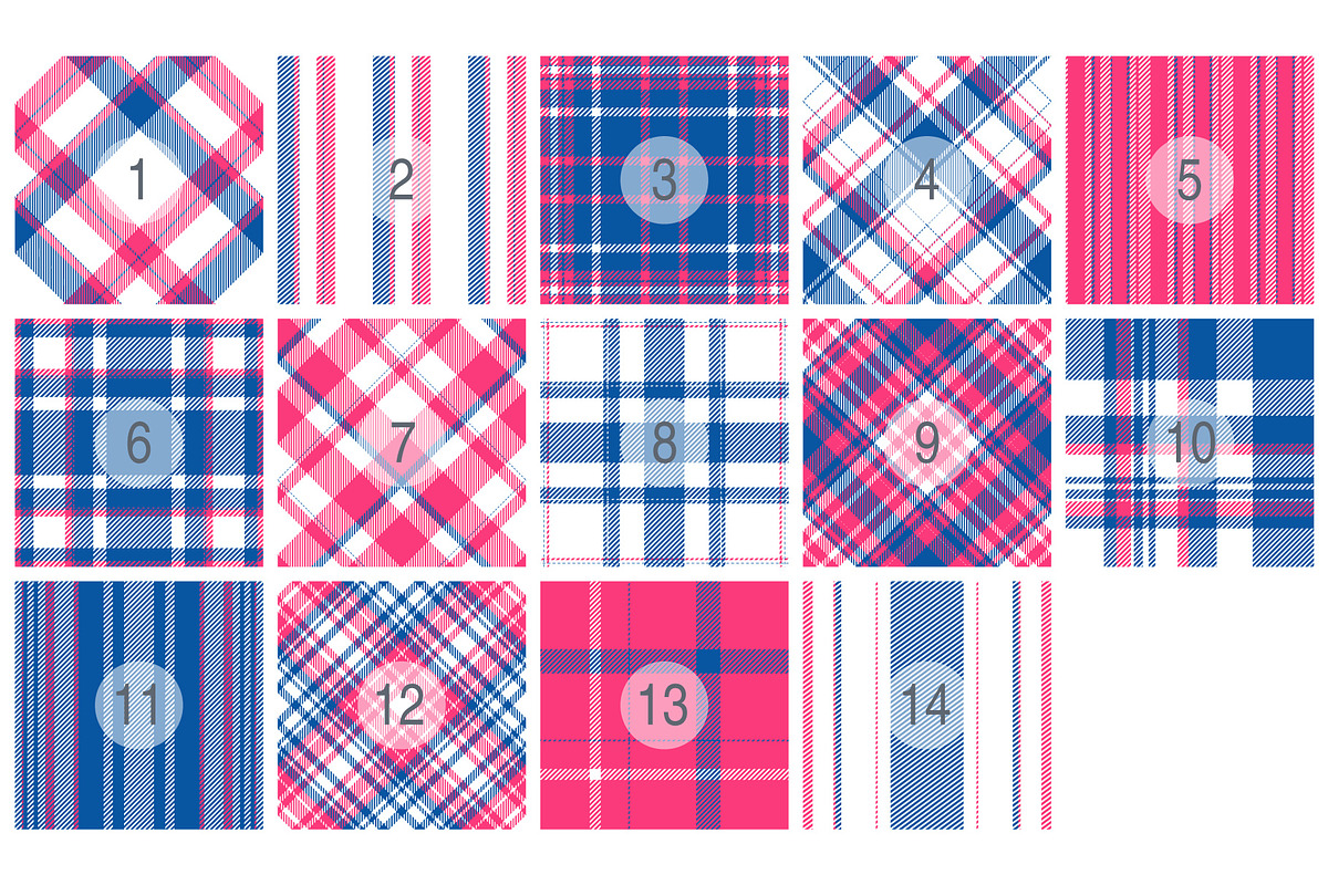 #83 American Pattern Plaids, a Pattern Graphic by Plaid4You (Photo 2 of 10)