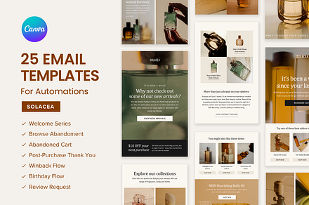 25 Canva Email Template Flow Designs