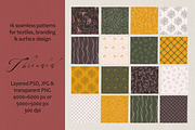 Embroidery Style Seamless Patterns, a Pattern Graphic by Svetlana Lerie (Thumbnail 4 of 10)