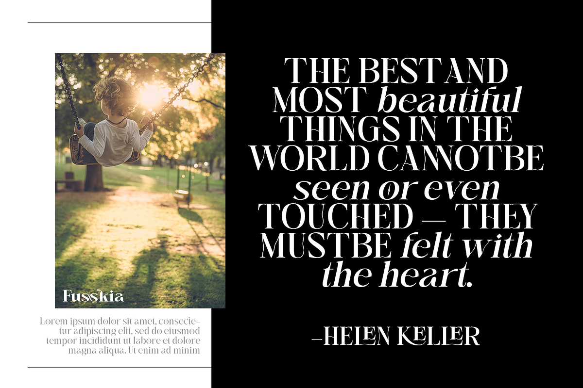 Fusskia - Display Serif, a Serif Font by TypeClassHeroes (Photo 8 of 15)