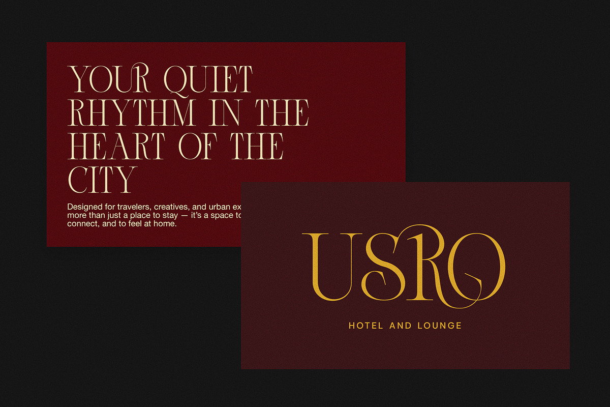 Band Elegant Luxury Serif Font, a Serif Font by Elegant Font (Photo 2 of 8)