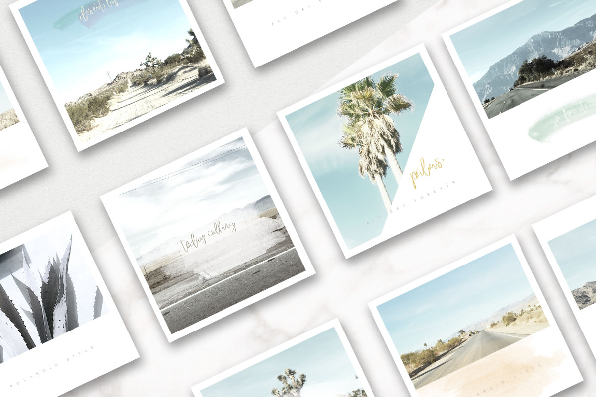 California Social Media Pack, a Social Media Template by Aloha Philly (Photo 2 of 5)
