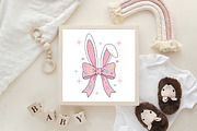 Easter Coquette Bunny PNG, an Illustration by CraftArtStudio (Thumbnail 4 of 4)