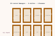 Atelier Instagram Highlight Covers, a Pattern Graphic by Head of House (Thumbnail 3 of 5)