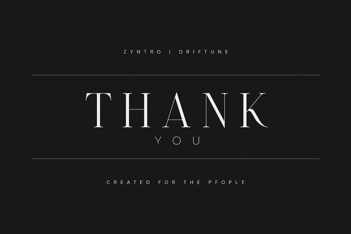 Zyntro & Driftune — Luxury Font Duo, a Serif Font by Only Fonts (Photo 9 of 9)